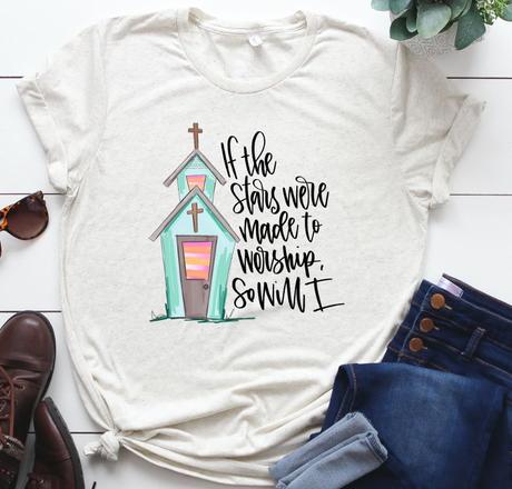 If the stars were made to worship Tee - SKC Boutique