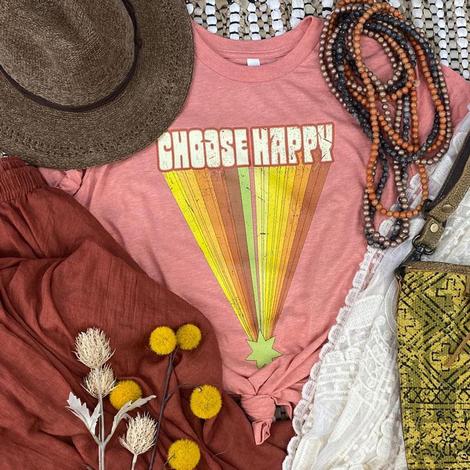 Choose Happy Tee - SKC Boutique