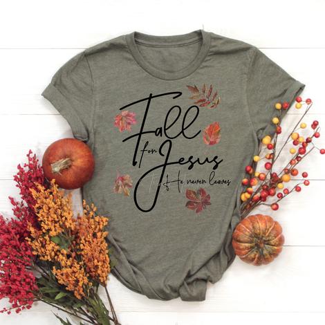 Fall For Jesus -Fall Tee - SKC Boutique