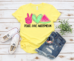 Peace Love Watermelon Tee - SKC Boutique