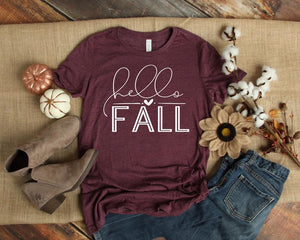 Hello Fall Tee - SKC Boutique