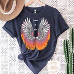 Learn to Fly Wings Tee - SKC Boutique