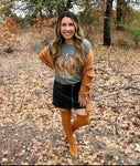 Leopard Pumpkin Tee-Fall Tee - SKC Boutique