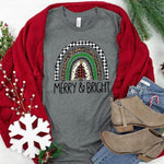 Merry & Bright Tee - SKC Boutique